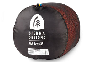 Sierra Designs Get Down 550F 35 Deg Sleeping Bag - Long