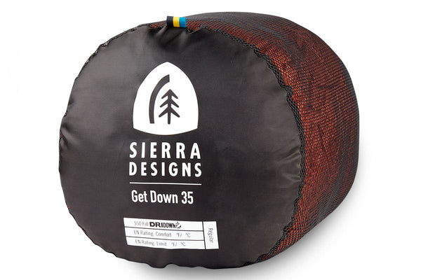 Sierra Designs Get Down 550F 35 Deg Sleeping Bag - Long
