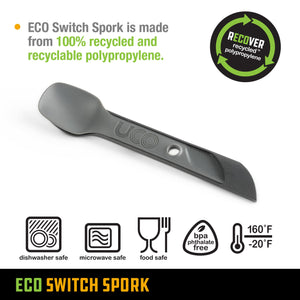UCO Recycled ECO Switch Spork 2 Piece Utensil Set