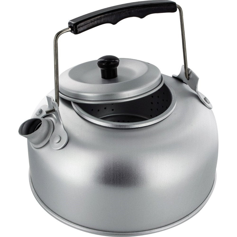 Highlander Camping Kettle Silver