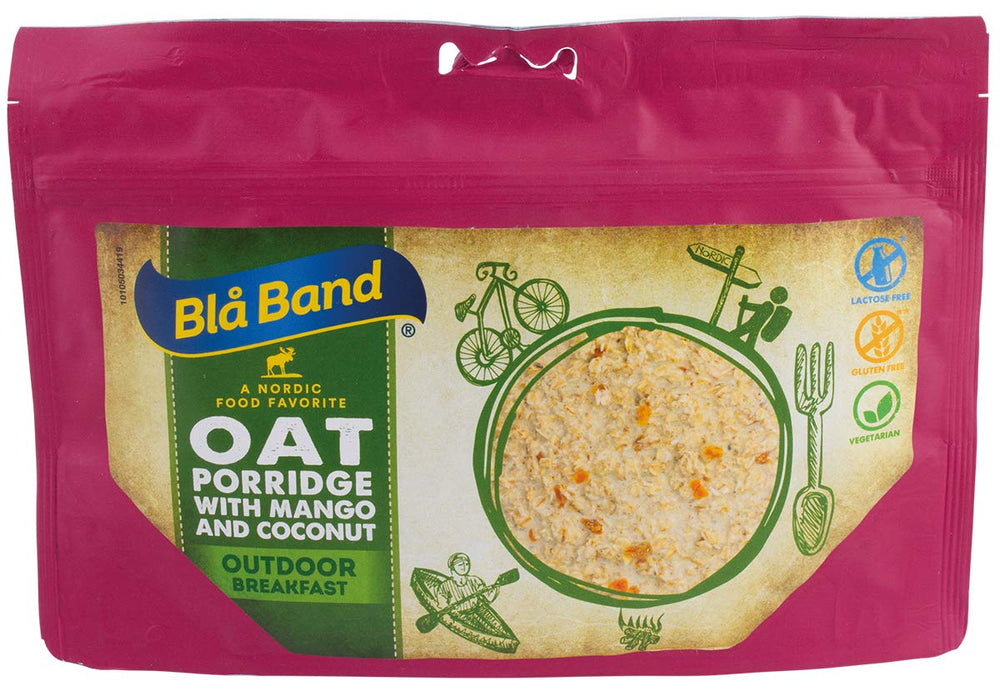 Bla Band Food Oat Porridge Coconut and Mango 150g