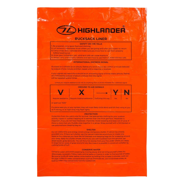 Highlander Waterproof Rucksack Liner