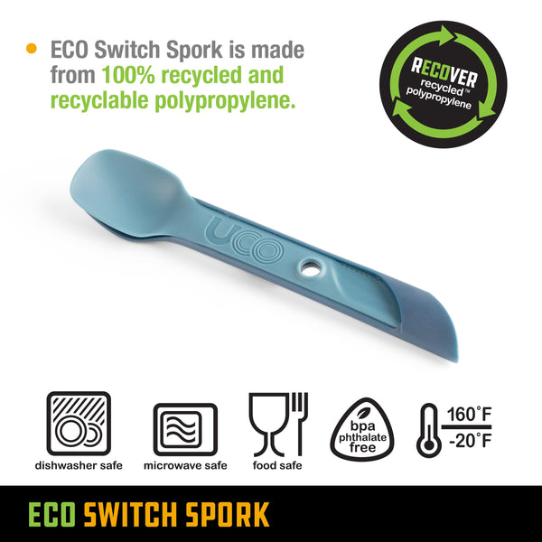 UCO Recycled ECO Switch Spork 2 Piece Utensil Set