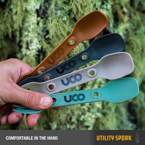 UCO Utility Spork 4 Pack with Tether Venture