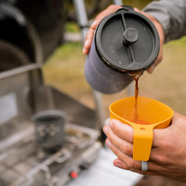 UCO Collapsible Cup for Hiking, Backpacking, and Camping Blue