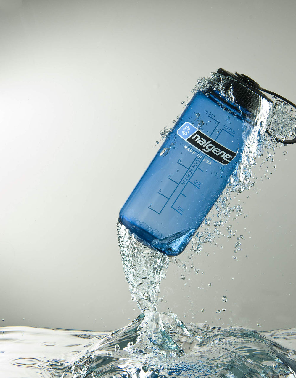 Nalgene Wide Mouth Water Bottle Tritan Sustain Slate Blue  32oz / 1 Litre