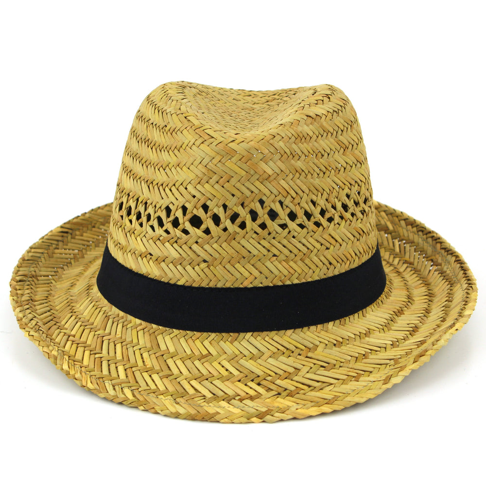 Hawkins Hats Straw Trilby Sun hat