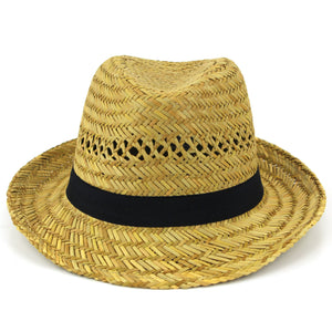 Hawkins Hats Straw Trilby Sun hat