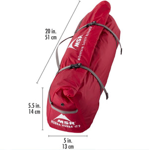 MSR Hubba Hubba LT Green 2 Person Tent