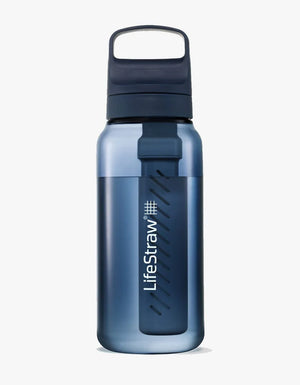 Lifestraw Go Series  1 Litre BPA Free Water Filter Bottle Aegean Sea
