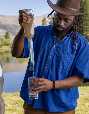 LifeStraw Peak Series Personal Straw Dark Grey