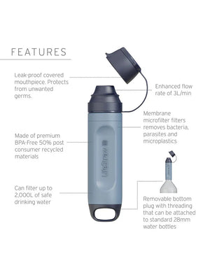 LifeStraw Peak Series Solo Pink Limonade
