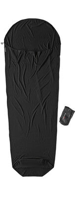 Cocoon Mummy Liner 100% Merino Wool Black