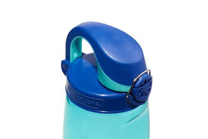 Nalgene On-The-Fly Lock Top Bottle 24oz / 700ml Blue Aqua