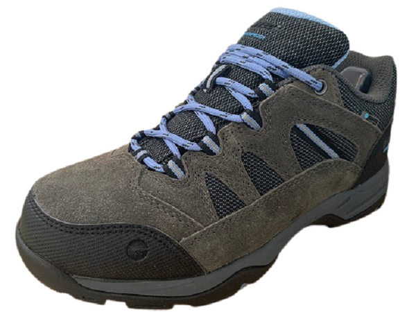 Hi-tec Bandera II Low Waterproof Womens Shoes - Charcoal Graphite Cornflower