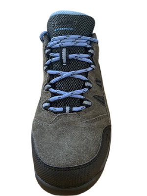 Hi-tec Bandera II Low Waterproof Womens Shoes - Charcoal Graphite Cornflower