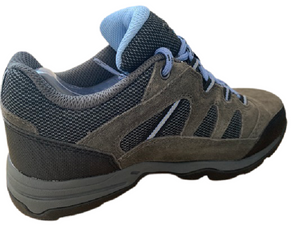 Hi-tec Bandera II Low Waterproof Womens Shoes - Charcoal Graphite Cornflower