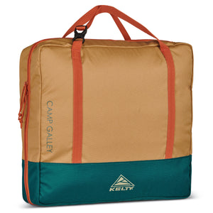Kelty Camp Galley Camp Kitchen Organiser in Dull Gold / Deep Teal