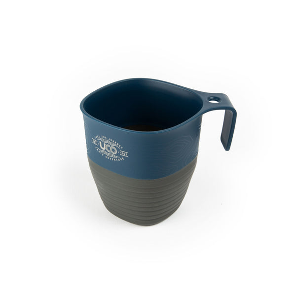 UCO Collapsible Cup for Hiking, Backpacking, and Camping Blue