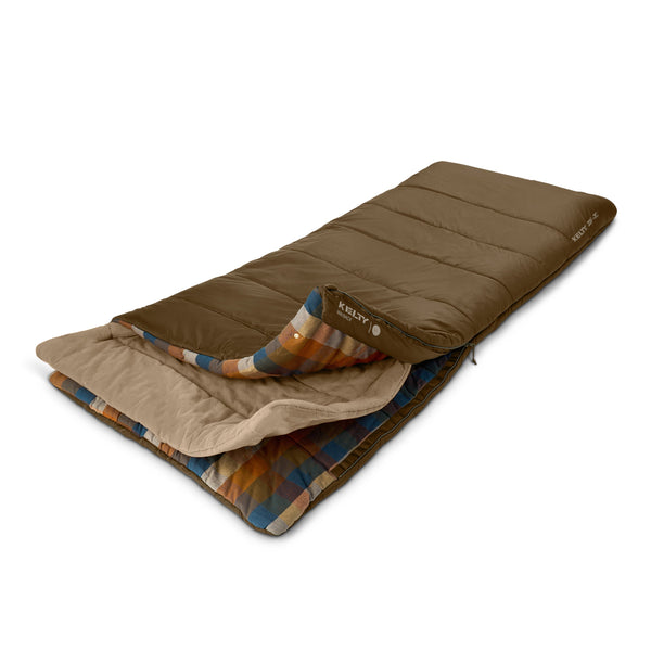 KELTY WAYBACK 20 DEG BURNT OLIVE (ORGANIC FLANNEL & CIRROLOFT ECO)