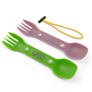 UCO Utility Spork 2 pack Forest Green & Lush Purple