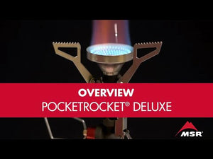MSR Pocket Rocket Deluxe Stove Kit 2 Person Lightweight Cook & Eat