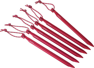 MSR Groundhog Tent Stakes 6 Pack