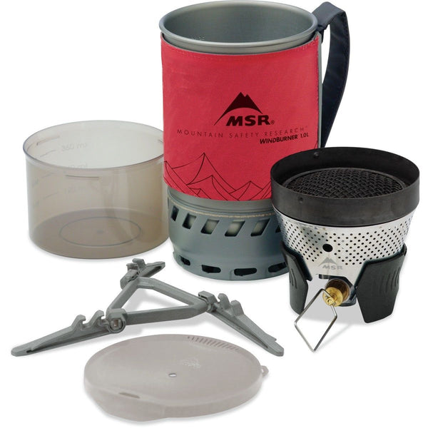 MSR Windburner Stove System 1.0 Litre Red