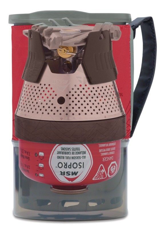 MSR Windburner Stove System 1.0 Litre Red