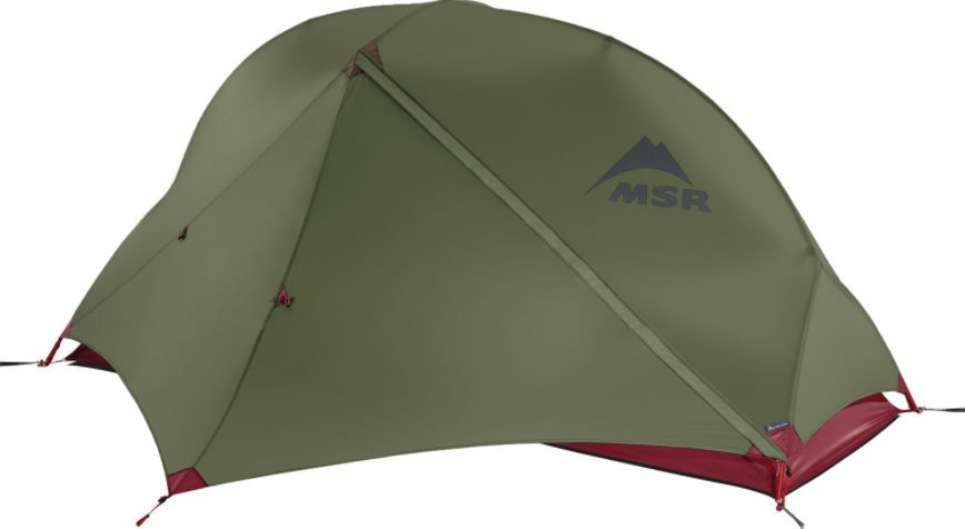 MSR Hubba NX Solo 1 Person Tent Green