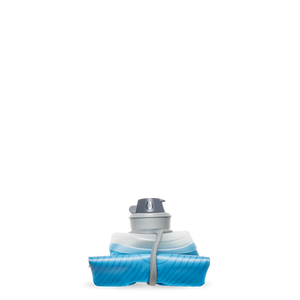 HydraPak Flux 1L Collapsible Water Bottle Tahoe Blue