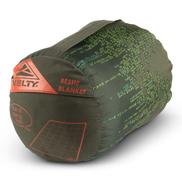 Kelty Bestie Blanket Winter Moss Treeline