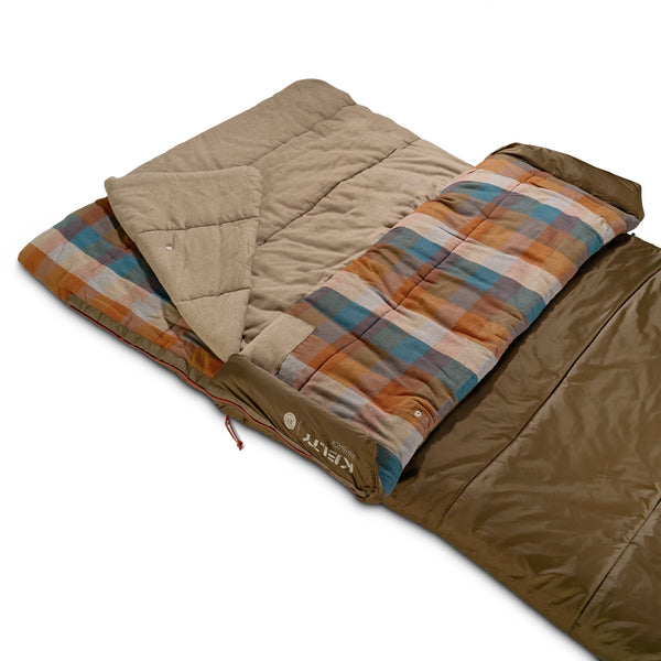 KELTY WAYBACK 20 DEG BURNT OLIVE (ORGANIC FLANNEL & CIRROLOFT ECO)