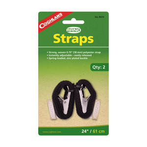 Coghlans Arno Straps 24 Inch 2 Pack