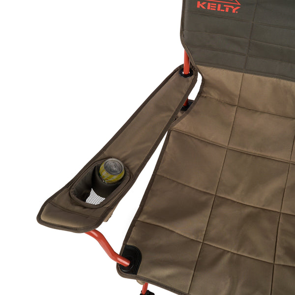Kelty Deluxe Lounge Single Camp Chair in Bungee Cord/Beluga