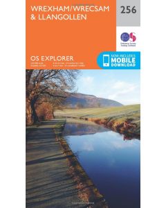 Ordinance Survey No 256 Wrexham & Llangollen