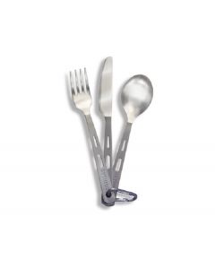 Optimus Titanium 3 Piece Cutlery Set