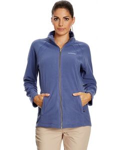 Craghoppers Ladies Madigan Interactive Fleece Full Zip Jacket Dusk 10