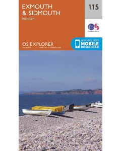 Ordnance Survey Exmouth & Sidmouth 115 