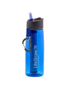 LifeStraw G0 650ml Water Bottle with Filter Blue