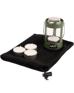UCO 4 Hour Mini Candle Lantern Anodised Kit Tealights & Bag Included
